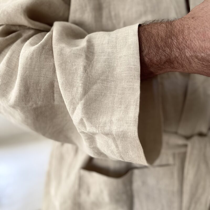 Linen Handmade Kimono Men