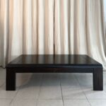 70's curved design coffee table LINFIN