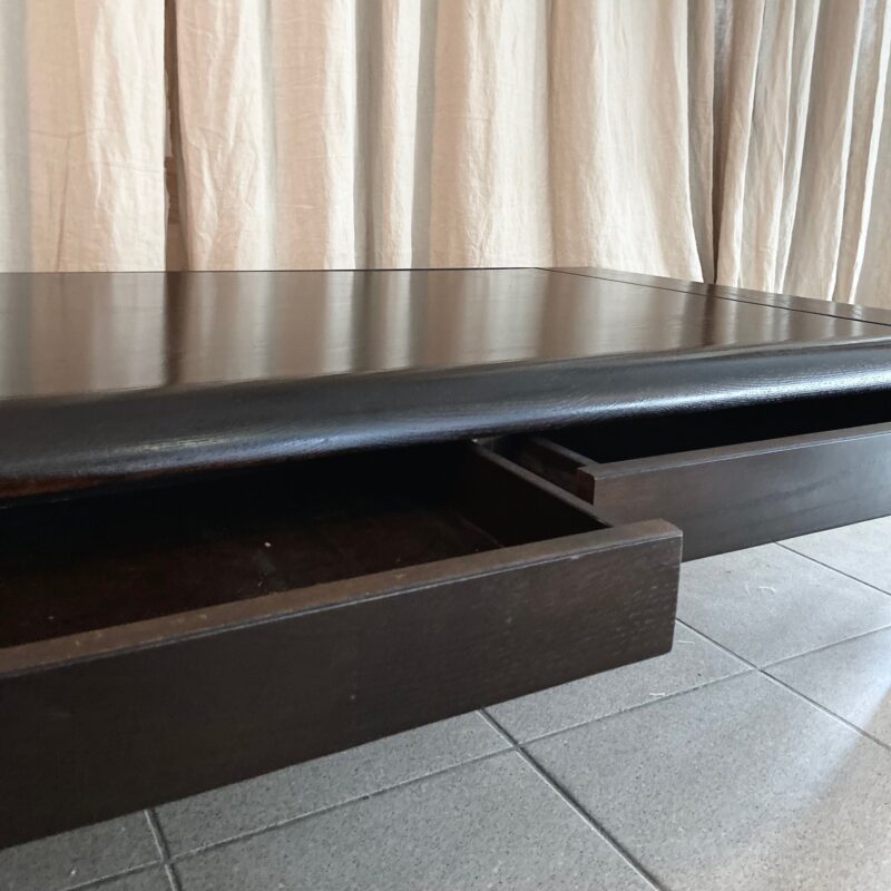 70's curved design coffee table LINFIN
