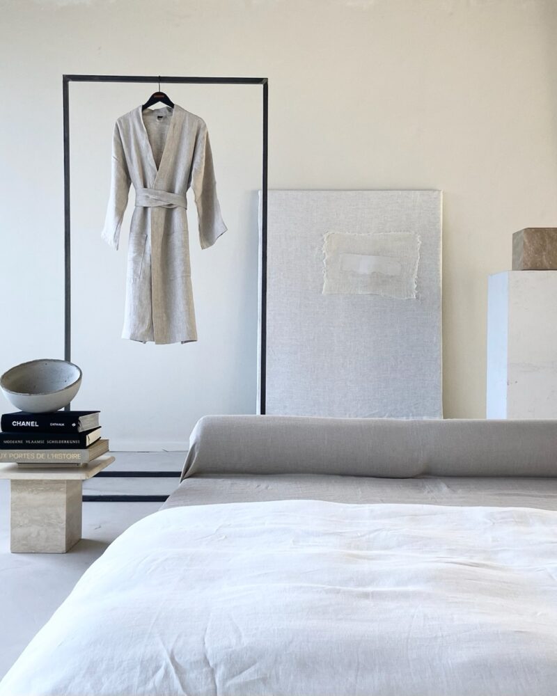 100% Linen Duvet Cover and Pillowcase by LINFIN Maastricht Brussels