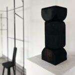 Blackened Oak Sculpture by LINFIN Maastricht